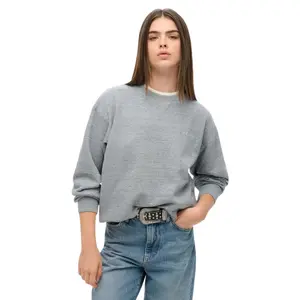 Sweatshirt woman Superdry Essential Logo image-1