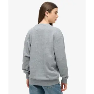 Sweatshirt woman Superdry Essential Logo image-3