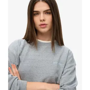 Sweatshirt woman Superdry Essential Logo image-4