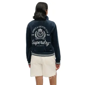 Bomber in jersey da donna Superdry Country Club image-4