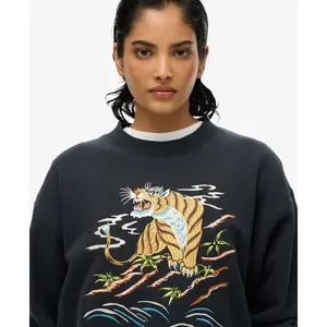 Sweatshirt woman Superdry Suika image-4