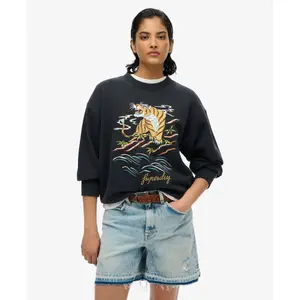 Sweatshirt woman Superdry Suika image-1