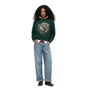 Women's embroidered sweatshirt Superdry Suika image-2