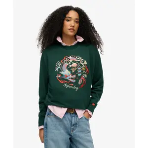 Women's embroidered sweatshirt Superdry Suika image-1