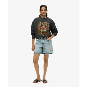 Camisola larga para mulher Superdry Psych Surf image-1