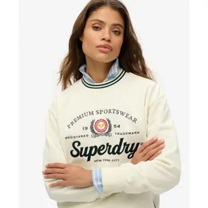 Pullover Damen Superdry Country Club Loose image-4