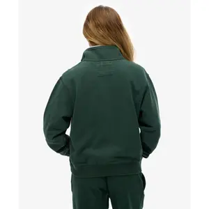 Sweatshirt 1/2 zip motif appliqué femme Superdry image-3