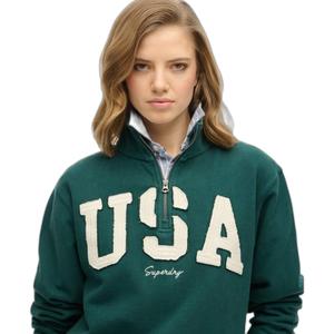 Damska bluza z zamkiem błyskawicznym Superdry Athletic Ess Applique image-3