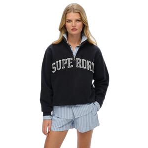 Camisola com meio fecho para mulher Superdry Athletic Ess Applique image-1