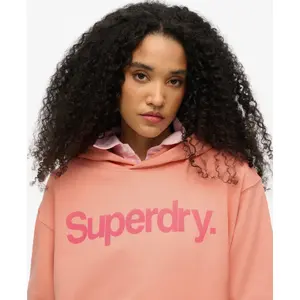 Felpa con cappuccio da donna Superdry Core Logo City image-5