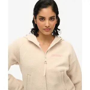 Felpa in pile con cappuccio da donna Superdry Active Tech image-4