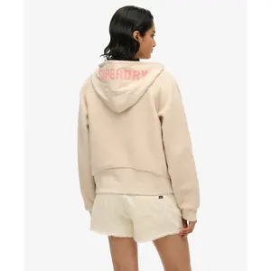 Felpa in pile con cappuccio da donna Superdry Active Tech image-3