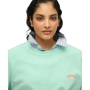 Sweatshirt Damen Superdry Essential Logo Gd Relax image-4