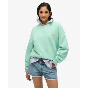 Sweatshirt Damen Superdry Essential Logo Gd Relax image-1