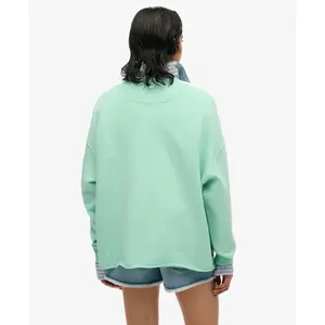 Sweatshirt Damen Superdry Essential Logo Gd Relax image-3
