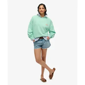 Sweatshirt Damen Superdry Essential Logo Gd Relax image-2