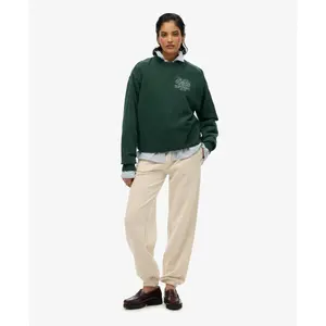 Loose-fitting monochrome sweatshirt for women Superdry Lo-Fi Outdoor image-1