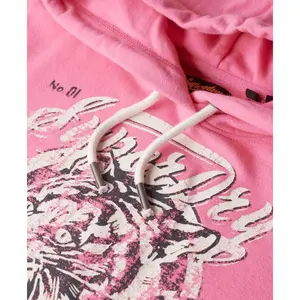 Women's hoodie with pattern Superdry Archive image-5