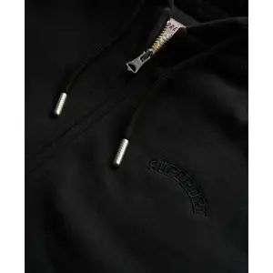 Damska bluza z kapturem zapinana na zamek Superdry Borg image-1