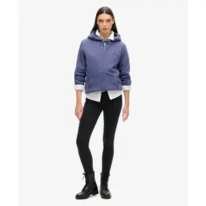 Damska bluza zapinana na zamek z kapturem z wełnianą podszewką Superdry image-2