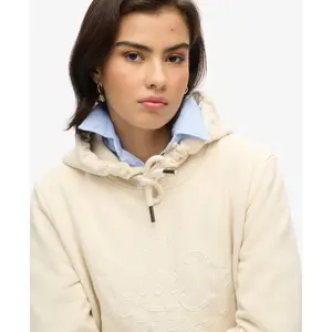 Women's hooded sweatshirt Superdry Premium Script Entry image-4