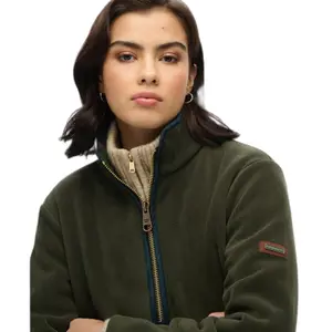 Fleece 1/2 Zip Damen Superdry Estate image-4