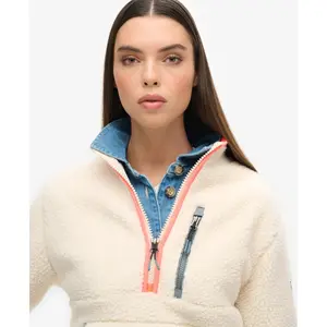 Fleece 1/2 Zip Damen Superdry Outdoor image-4