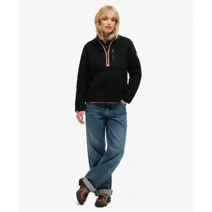 Sweatjacke 1/2 Reißverschluss Damen Superdry Outdoor image-5