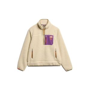 w2012343a-1lg-half-zip-fleece-for-women-superdry-vintage-oat-beige