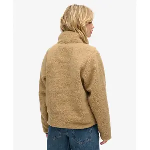 Damen Fleecejacke mit halbem Reißverschluss Superdry Vintage image-3