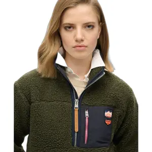 Vintage Retro Fleece 1/2 Zip Damen Superdry image-4