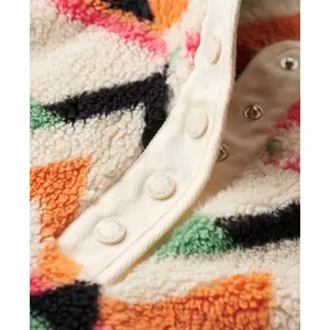 Damen Fleece mit tunisischem Kragen und Druck Superdry image-5