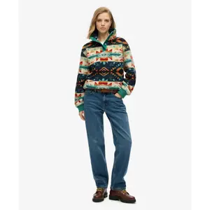 Sweatshirt Halb-Zip Damen Superdry Super Soft image-2