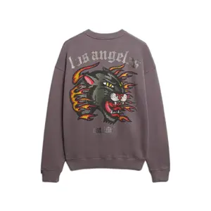 Women's oversized sweatshirt Superdry Old School Tattoo image-3