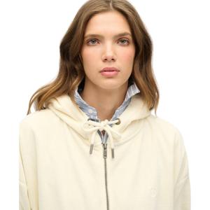 Women's zip-up velvet hoodie Superdry image-3