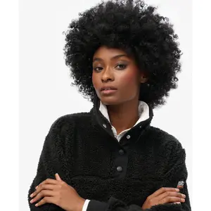 Suéter ultra suave con cuello de camionero para mujer Superdry image-4