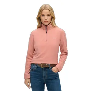 Damen Halbzip Kurzpullover Superdry image-1