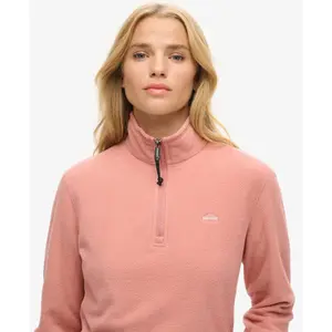 Damen Halbzip Kurzpullover Superdry image-4