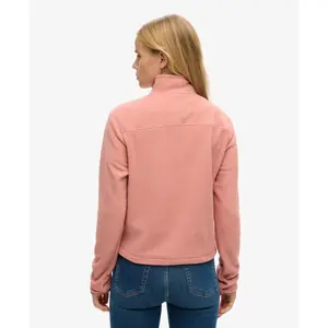 Damen Halbzip Kurzpullover Superdry image-3