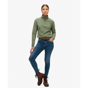 Damen Fleece-Pullover mit halbem Reißverschluss Superdry image-2