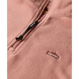 Damen Fleece-Pullover mit halbem Reißverschluss Superdry image-5