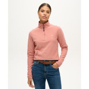 Damen Fleece-Pullover mit halbem Reißverschluss Superdry image-1
