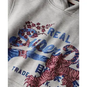 Bluza damska z kapturem Superdry Tokyo Vintage Logo image-1