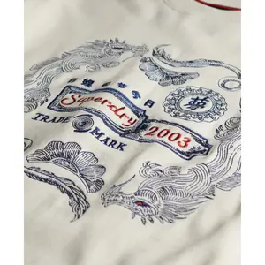 Women's oversized sweatshirt Superdry Tokyo Narrative image-1