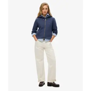 Sudadera con capucha y cremallera Superdry Logo Essential image-1