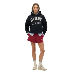 Sweatshirt com capuz com estampado para mulher Superdry Athletic Essentials image-0