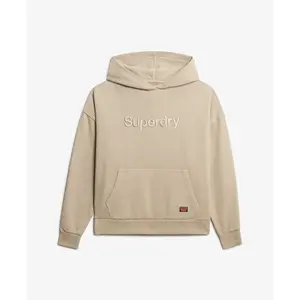 Felpa con cappuccio da donna Superdry Emb Core image-0