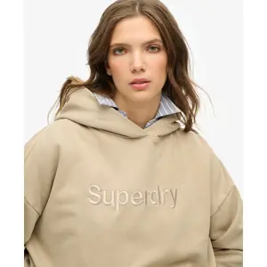 Felpa con cappuccio da donna Superdry Emb Core image-4