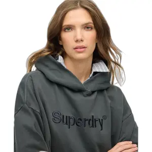 Women's hooded sweatshirt Superdry Emb Core image-3