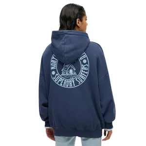 Sweatshirt com capuz de grandes dimensões para mulher Superdry Lo-fi Outdoor image-2